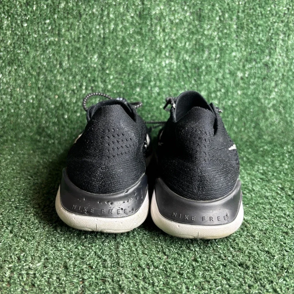 Nike Free‎ RN Flyknit 2018 Running Shoes Athletic Gym Sneakers Black Womens 8.5